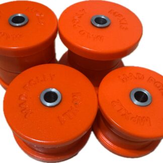 Race Poly Front/Rear/Left/Right Engine Mount Inserts for Hyundai Excel X3 | 94-00 | Heavy Duty Performance Upgrade Replacement