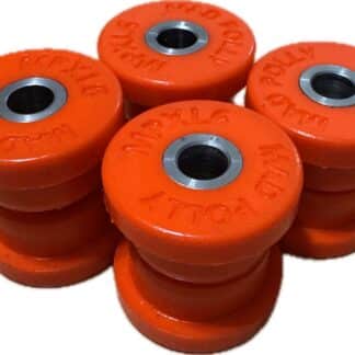 Race Poly Rear Trailing Arm Bush Kit Insert for Hyundai Excel X3 | 94-00 | Heavy Duty Performance Upgrade Replacement